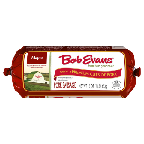 Bob Evans Maple Roll Pork Sausage