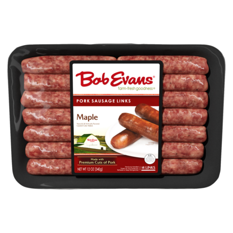 Bob Evans Maple Pork Sausage Links