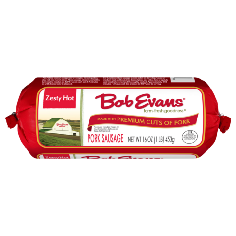 Bob Evans Zesty Hot Pork Sausage Roll