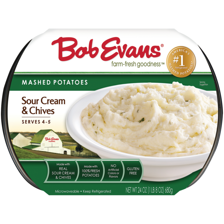 Bob Evans Sour Cream & Chives Mashed Potatoes