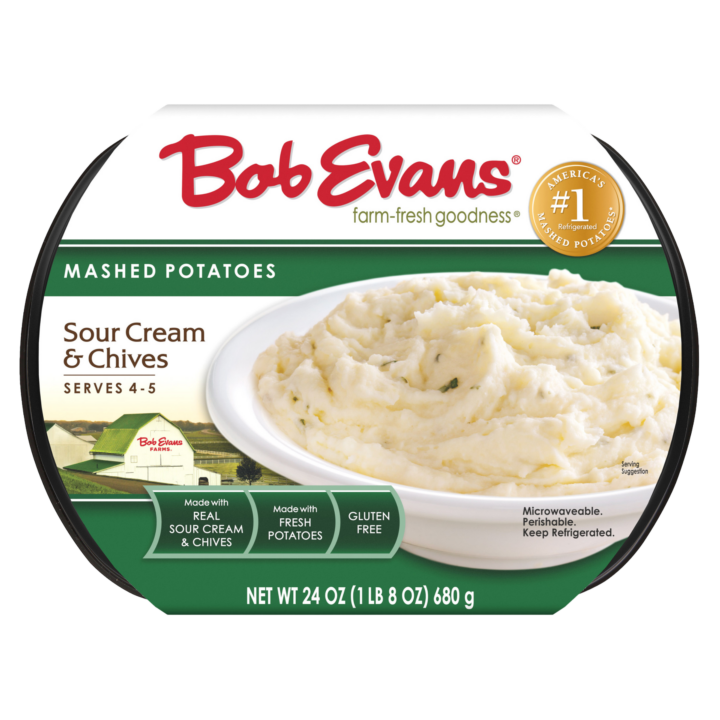 Bob Evans Sour Cream & Chives Mashed Potatoes