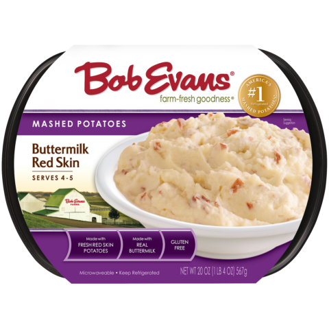 Bob Evans Buttermilk Red Skin Mashed Potatoes