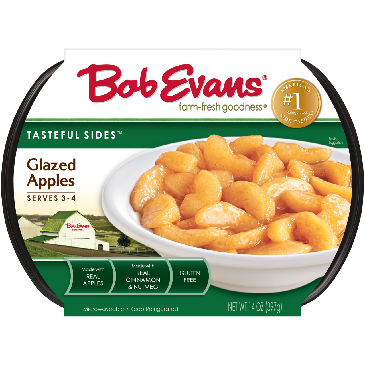Bob Evans Tasteful Sides Sliced Glazed Apples Bob Evans Farms