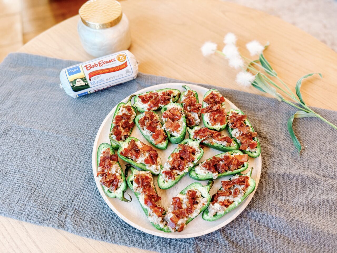 Jalapeno Poppers with Sausage