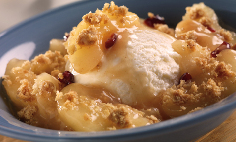 Apple Cranberry Crisp