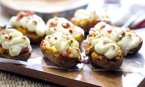 Bacon Potato Boats