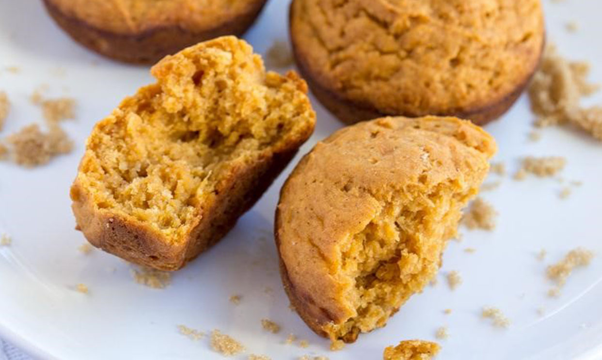 Brown sugar sweet potato muffins