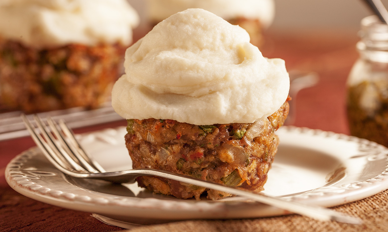 Italian mini meatloaf