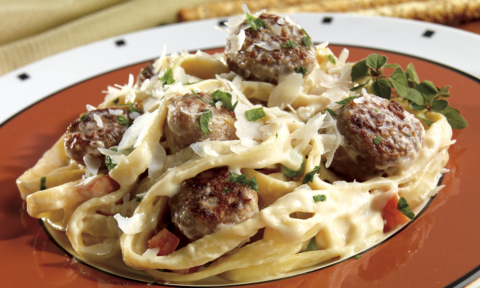 Italian Sausage Alfredo Pasta