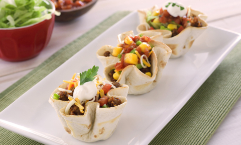 Mini Taco Bowls