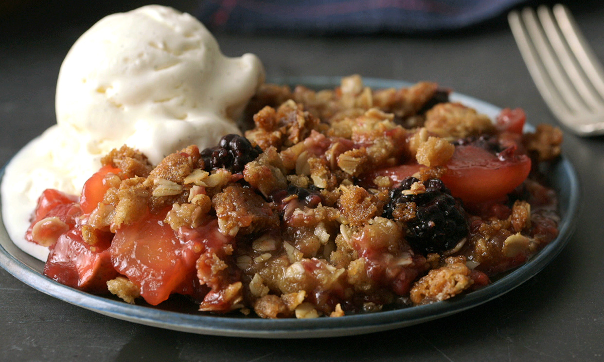 Mixed Berry Crumble