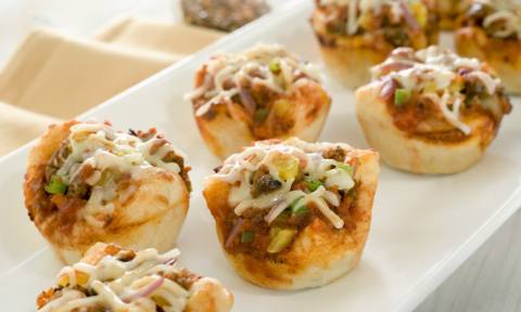 Muffin Pan Pizza Cups