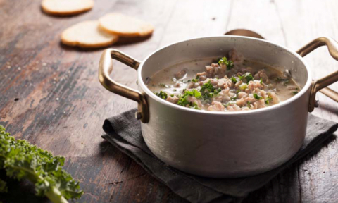 Hearty Sausage Potato Kale Soup