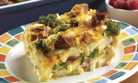 Sausage Egg and Cheese Bake