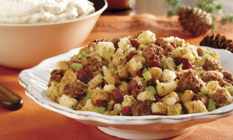 Cranberry Sausage Stuffing