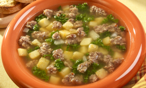 Sausage Potato Kale Soup