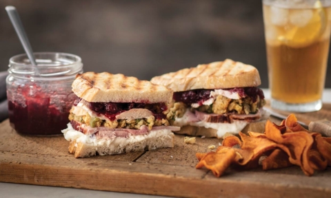 Thanksgiving Leftover Panini