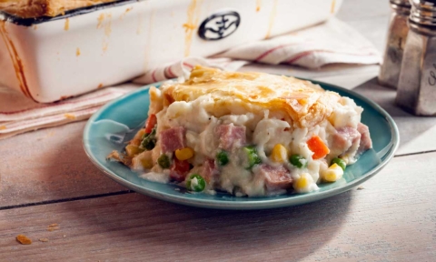 Ham and Potato Pot Pie