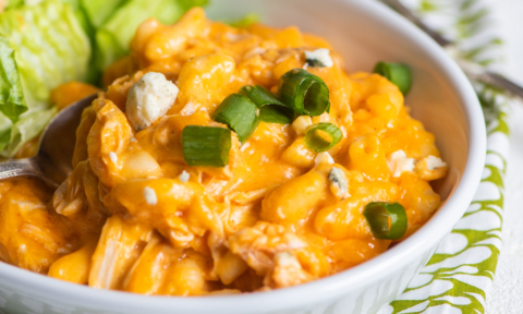 Buffalo Style Chicken Macaroni & Cheese