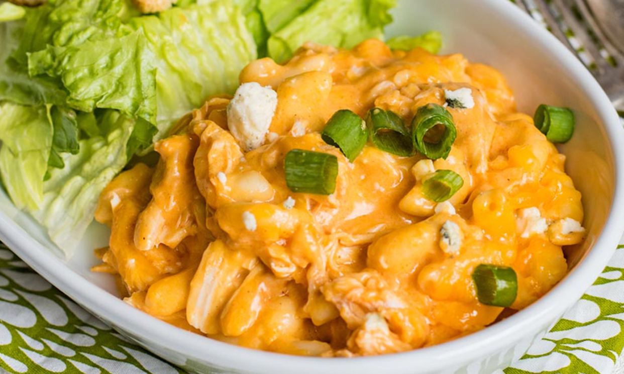 Buffalo Style Chicken Macaroni and Cheese