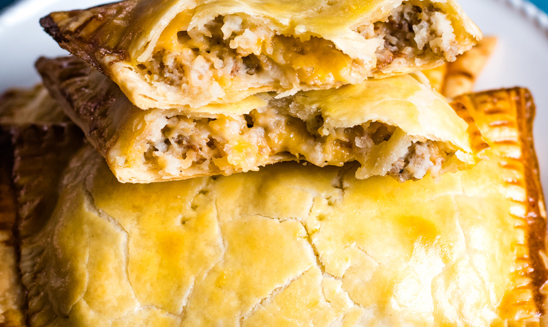 Sausage and potato hand pies