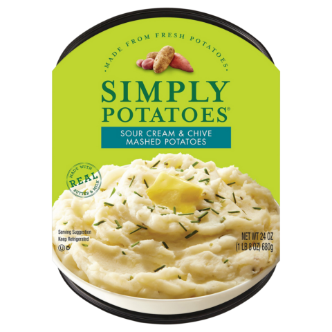 Simply Potatoes Sour Cream & Chive Mashed Potatoes