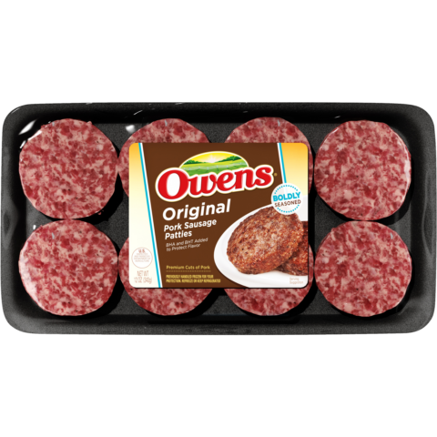 Owens Original Pork Sausage Patties
