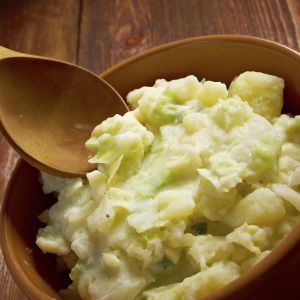 Irish cabbage mashed potatoes