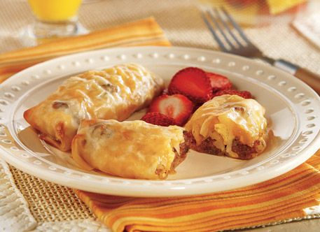 Breakfast Egg Rolls