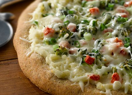 Garlic Mashed Potato Pizza