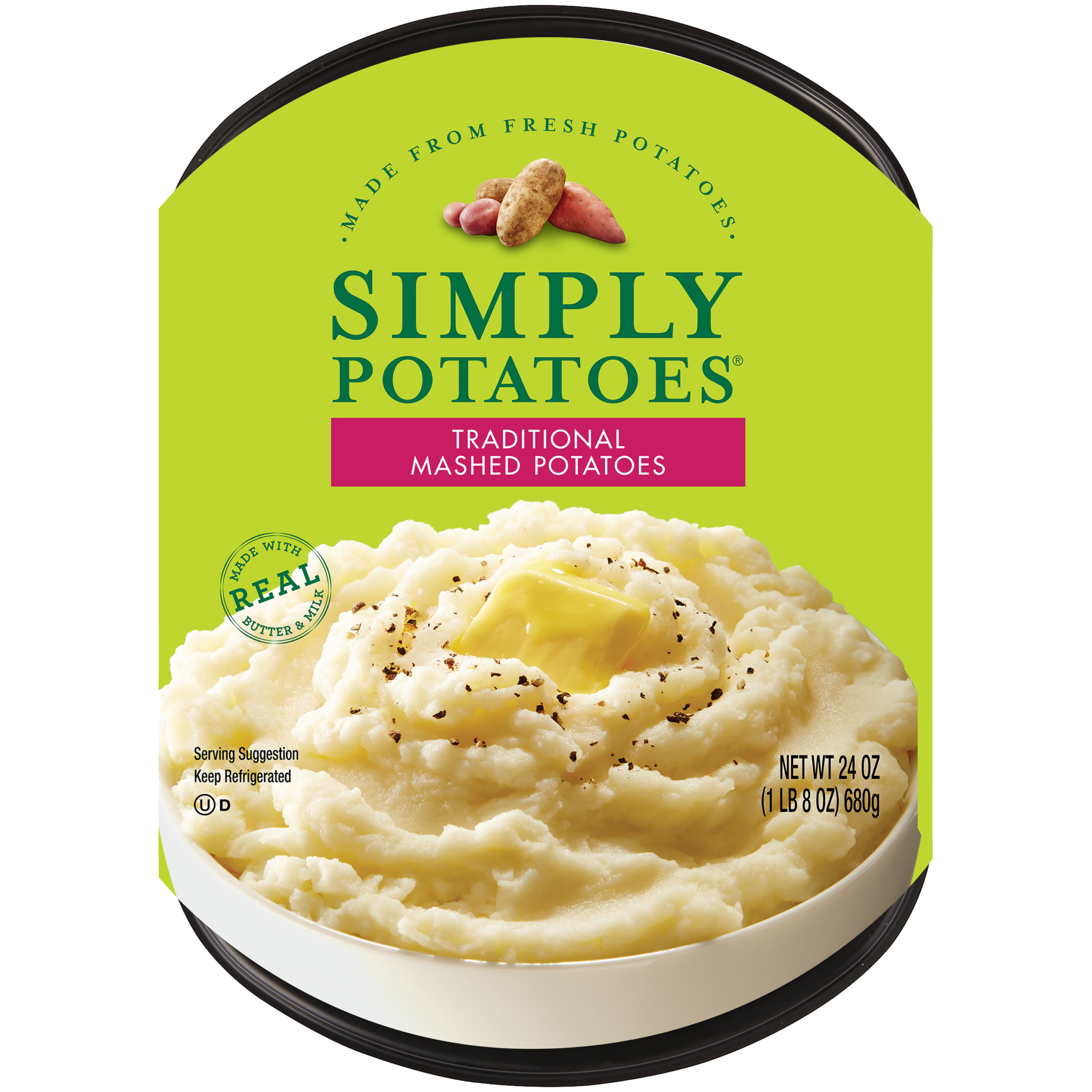 Bob Evans Sour Cream & Chives Mashed Potatoes Single Serve