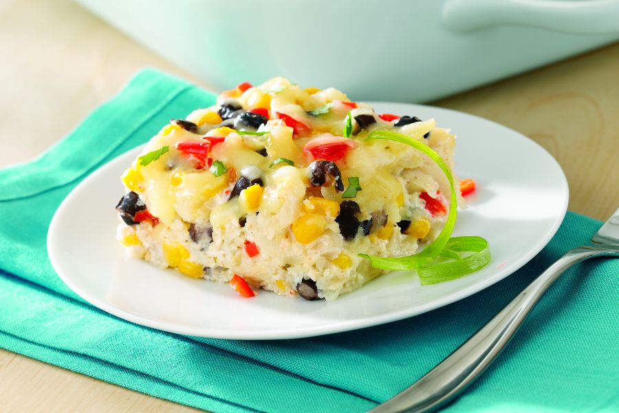 Tex Mex hash brown casserole