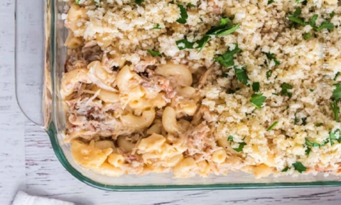 Crab Macaroni & Cheese