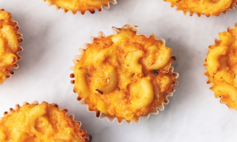 Buffalo Style Macaroni & Cheese Bites