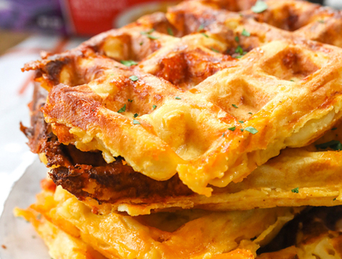 Mac ‘n Cheese Waffles