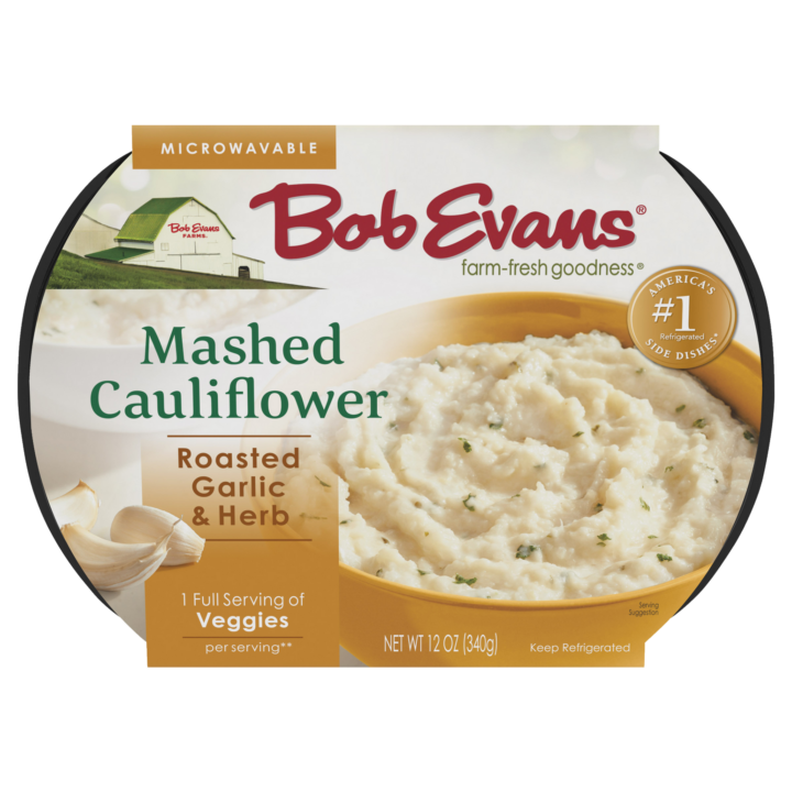 Bob Evans Roasted Garlic & Herb Mashed Cauliflower