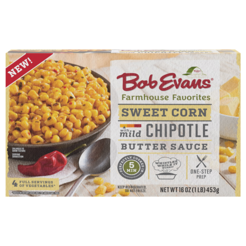 Bob Evans Sweet Corn with Chipotle Butter Sauce