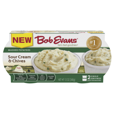 Bob Evans Sour Cream & Chives Mashed Potatoes Single Serve