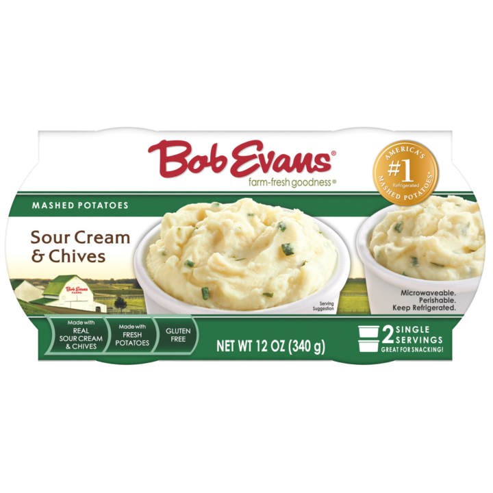 Bob Evans Sour Cream & Chives Mashed Potatoes Single Serve