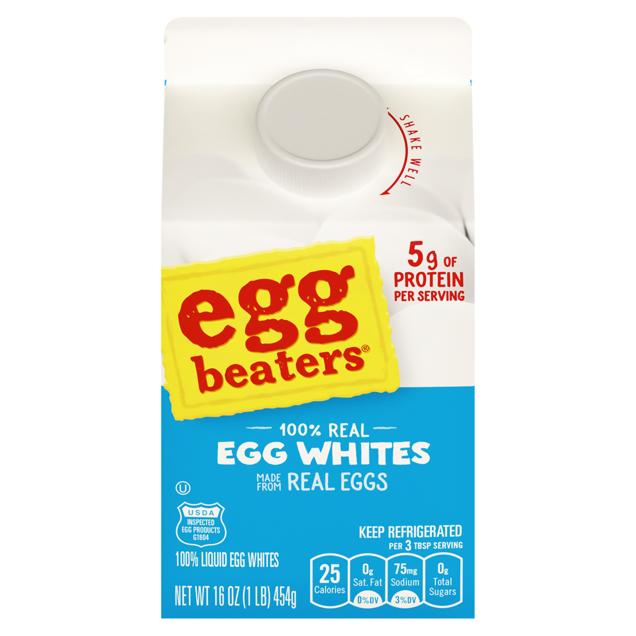 Egg Beaters 100 Egg Whites 16 oz Bob Evans Farms