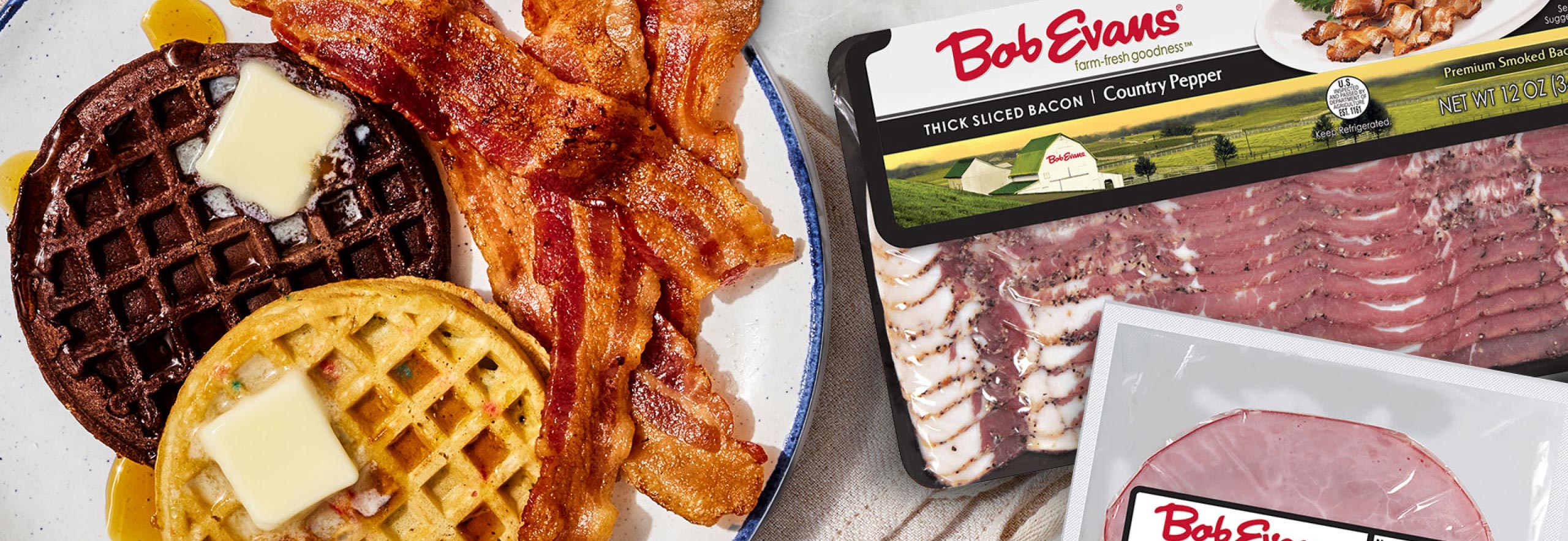Photo of Bob Evans Country Pepper Thick Sliced Bacon