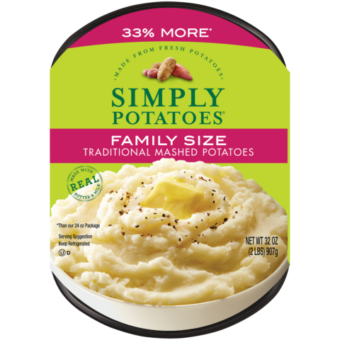 Simply Potatoes Family Size Traditional Mashed Potatoes