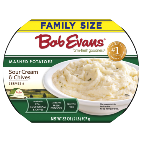 Bob Evans Family Size Sour Cream & Chives Mashed Potatoes