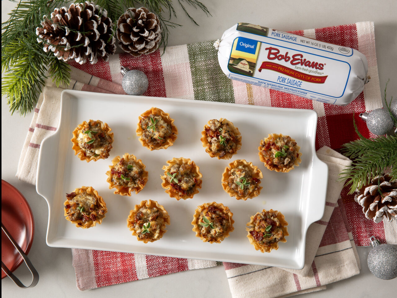 Mini Phyllo Sausage Bites | Bob Evans Farms