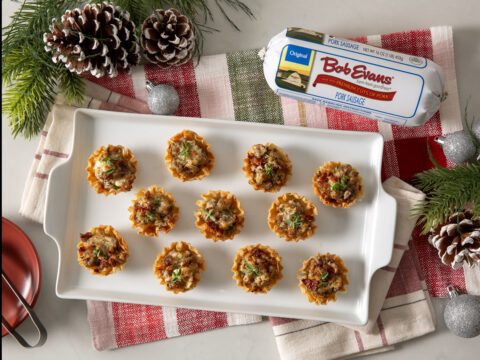 Mini Phyllo Sausage Bites