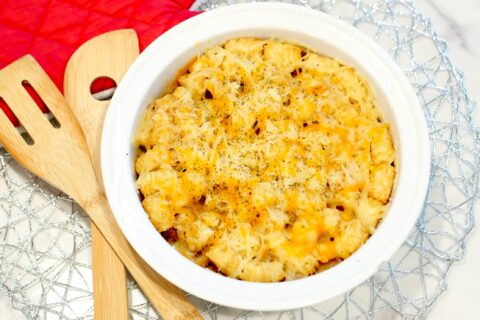 Cheesy Tater Tot Breakfast Bake