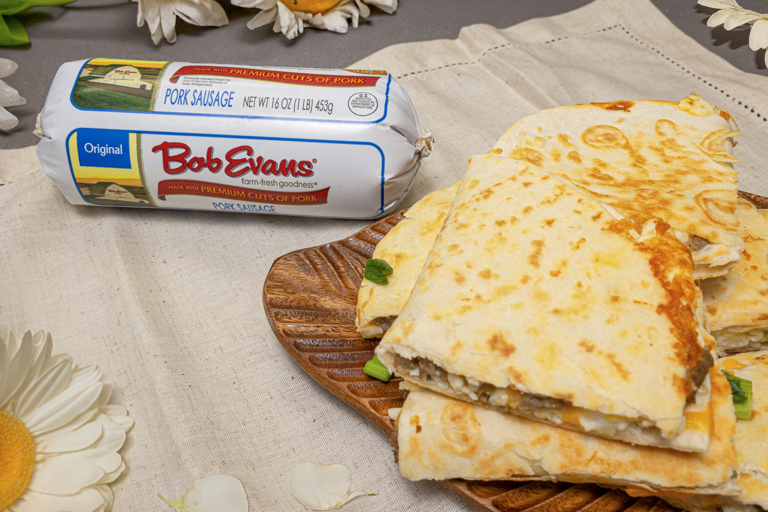 Sausage, Egg and Cheese Quesadillas Recipe Bob Evans Farms