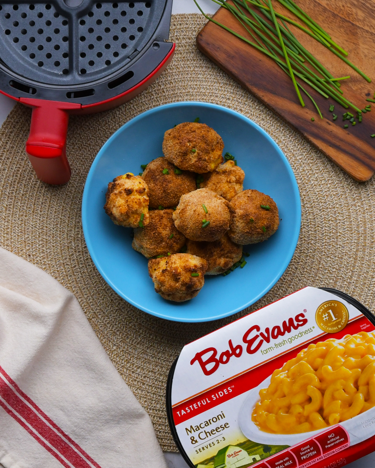 Air Fryer Fried Macaroni and Cheese Recipe Bob Evans Farms