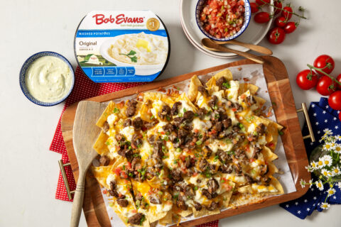 Steak and Potato Nachos
