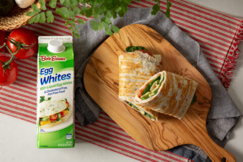 Turkey Cottage Cheese and Egg White Wrap